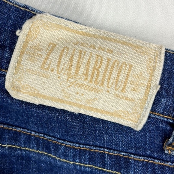 Z Cavaricci Jeans Vintage Denim Women's Bootcut Low Rise Pants Size 5 - Picture 8 of 14